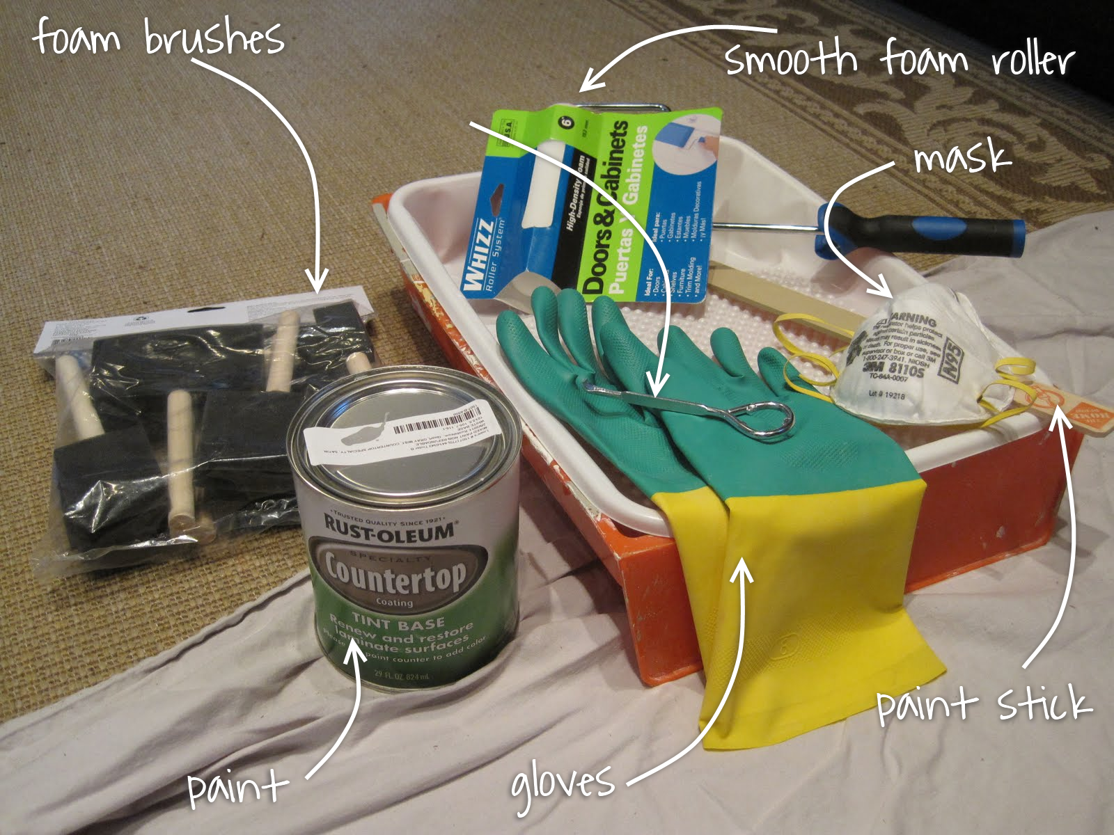 i painted my kitchen countertops - the ugly duckling house i painted my kitchen countertops - the ugly duckling house