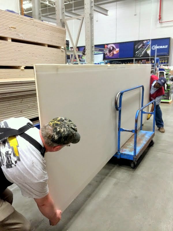 buying drywall