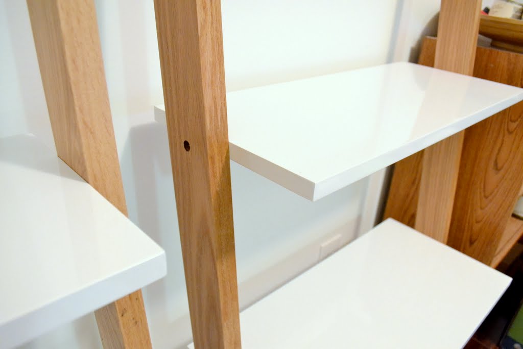 leaning bookcases - udh