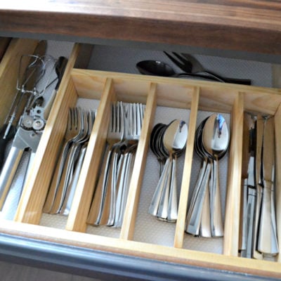 silverware drawer organizer