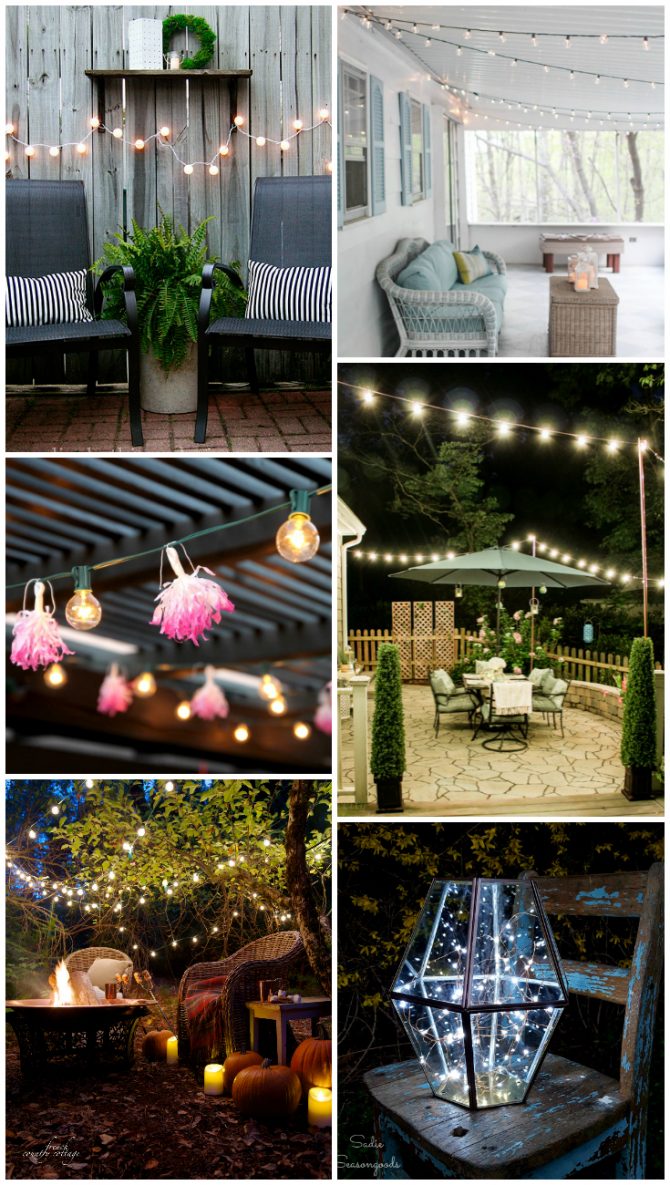 11 Brilliant Outdoor Lighting Ideas • Ugly Duckling House