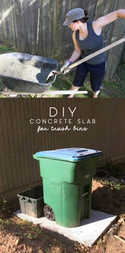 How to Pour a Small Concrete Slab
