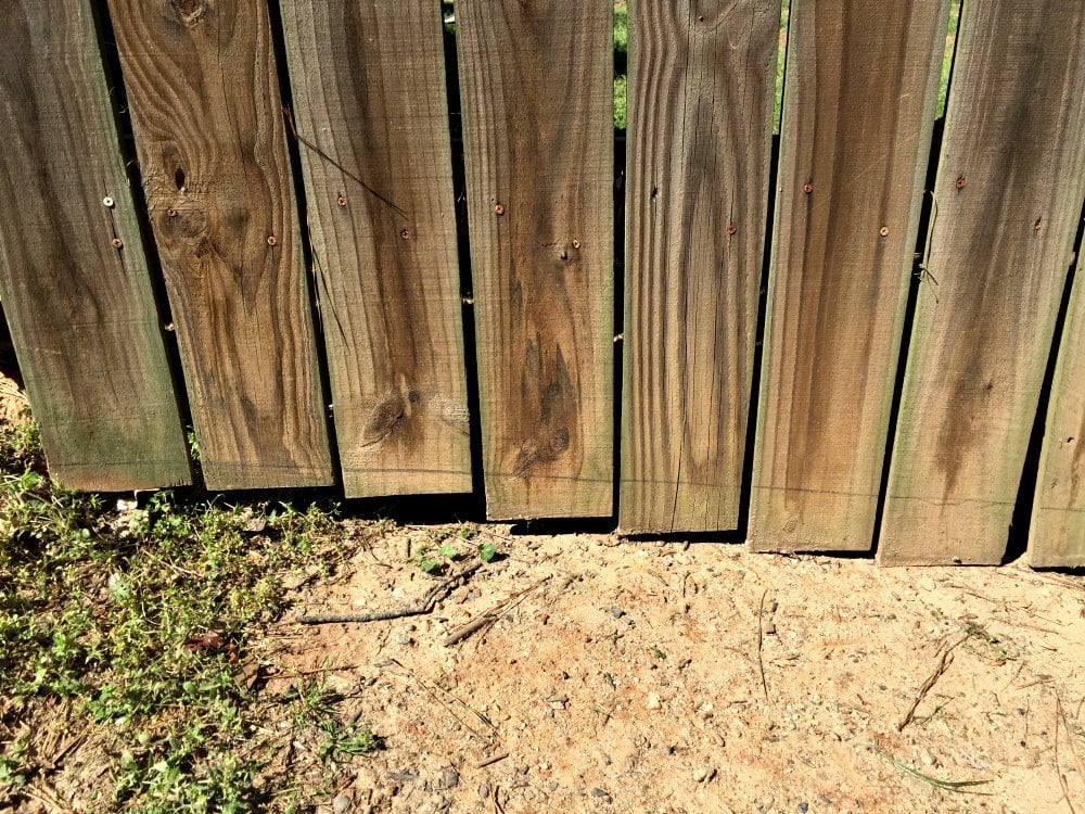 How To Trim Fence Pickets • Ugly Duckling House