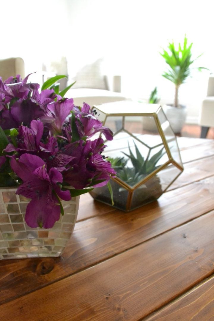 My 15-Minute DIY Hairpin Leg Coffee Table • Ugly Duckling House