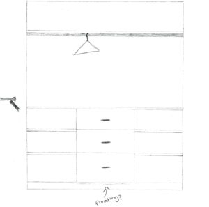 Sketching a New Primary Bedroom Closet • Ugly Duckling House
