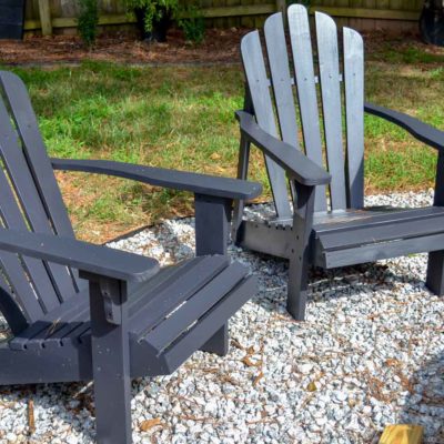 new adirondack paint color - Tricorn Black