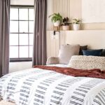 bedroom slat wall