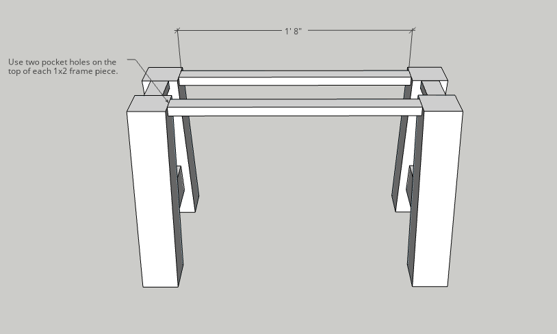 DIY Reverse Truss Bench