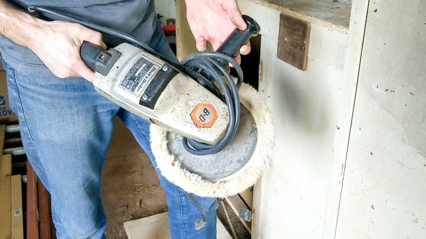 old polisher found in camper