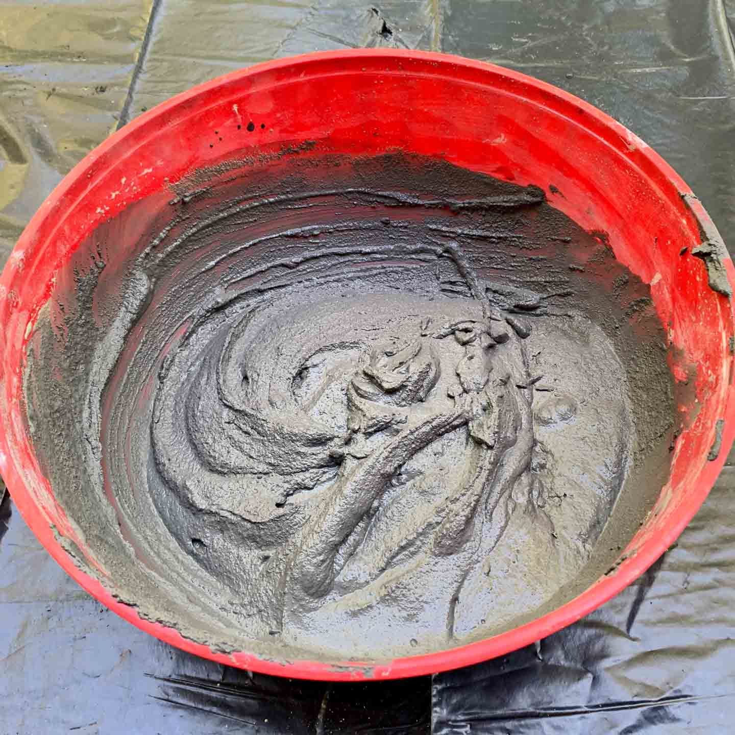 mixed cement