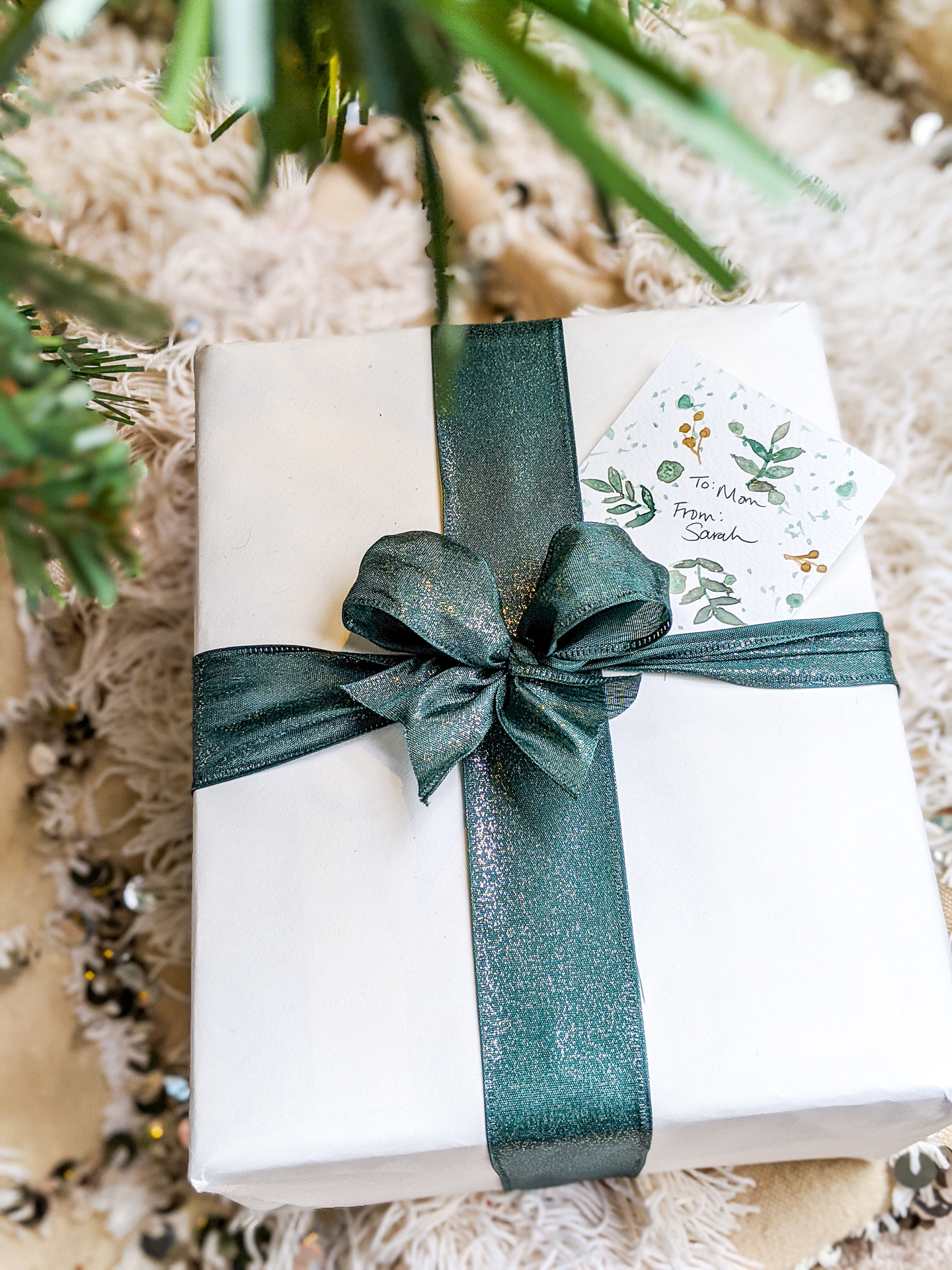 DIY Christmas Watercolor Tags-5