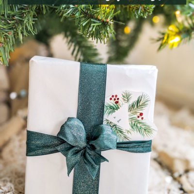 diy watercolor gift tags
